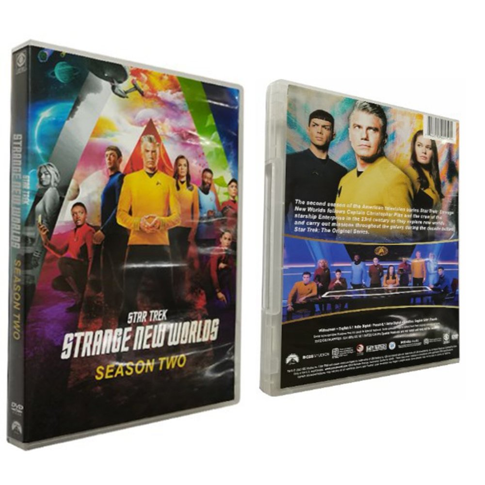 Star Trek Strange New Worlds season 2 DVD 3-disc region 1 US Seller
